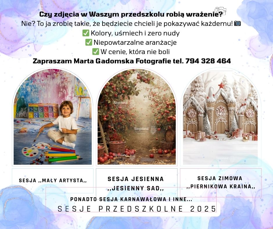 fotografia przedszkolna – sesja zdjęciowa dzieci w przedszkolu