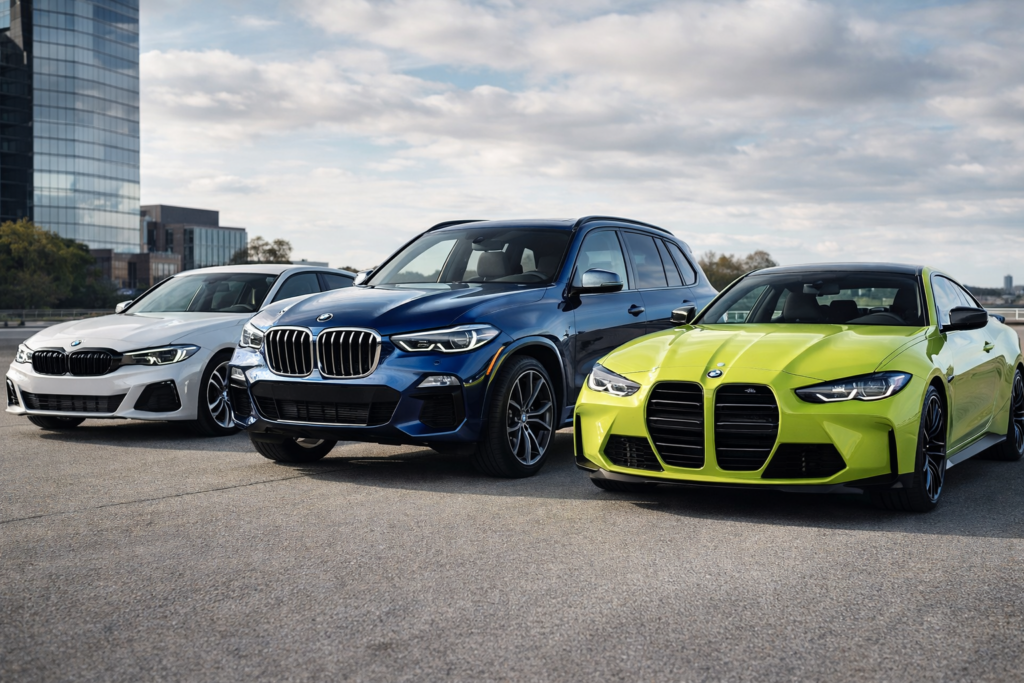 modele BMW samochody